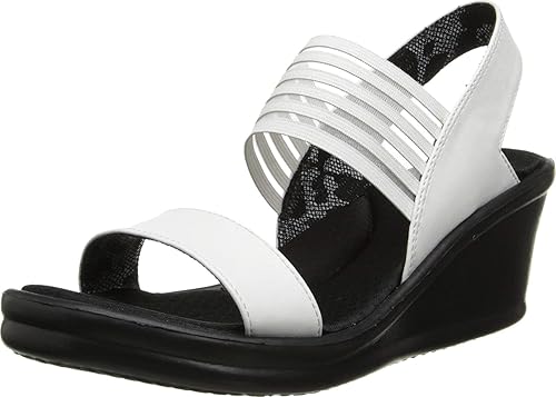 Skechers Women's Beverlee Smitten Kitten Wedge Sandal