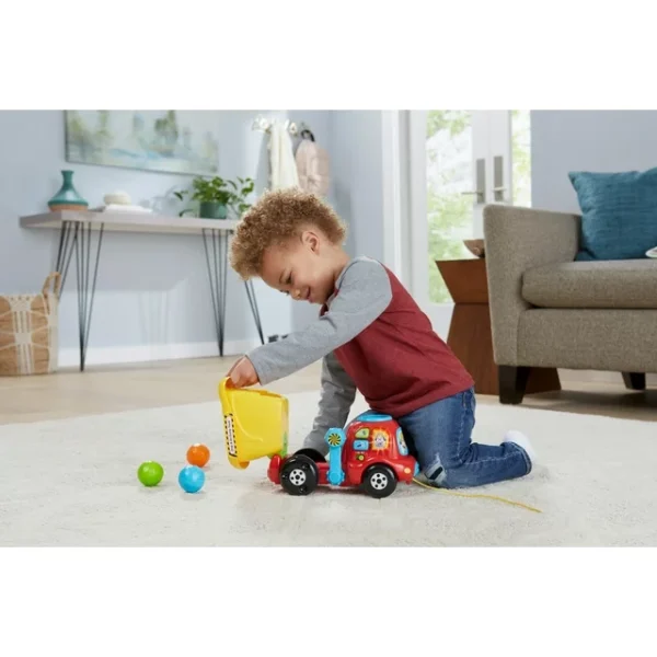 VTech, Drop and Go Dump Truck, Toddler Toy, Construction Toy - Image 3