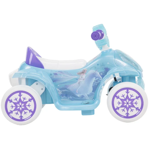 Disney Frozen 6 Volts Electric Ride-on Quad for Girls, Ages 1.5+ Years, by Huffy - Image 2