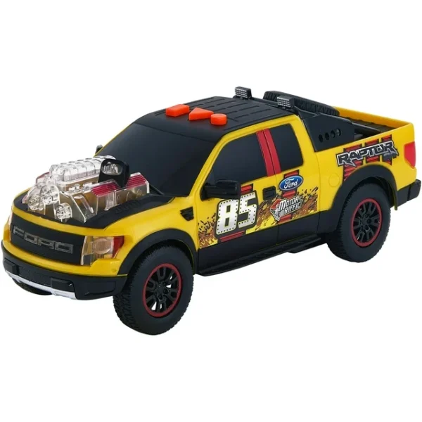 Adventure Force Lights & Sound Motor-Riffic Motorized Vehicle, Yellow