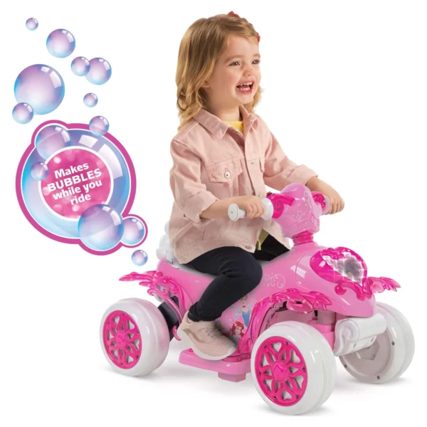 Disney Princess Electric Ride-on Quad, for Children ages 18 months+, by Huffy