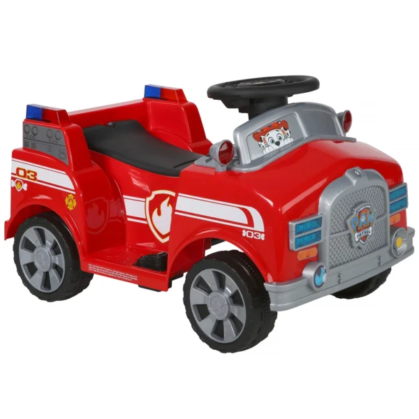 Dynacraft Paw Patrol Marshall 6 -volt Unisex Quad for Ages 1.5 - 3 Years