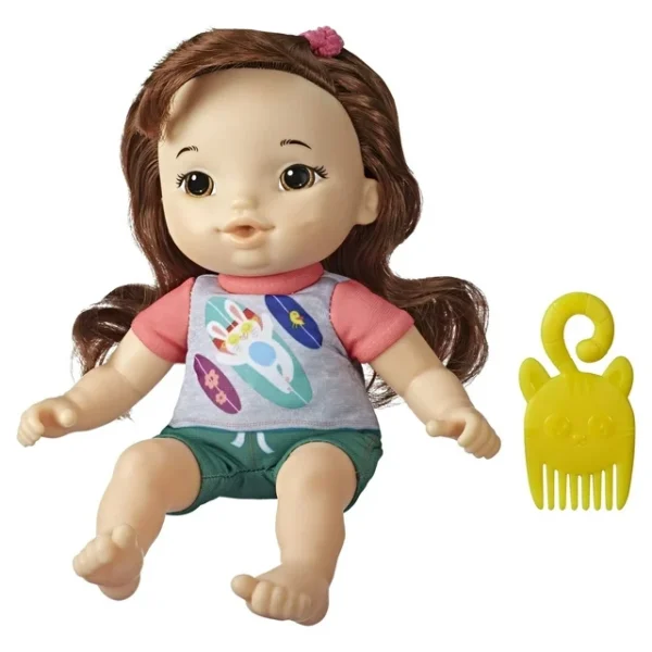 Littles by Baby Alive, Littles Squad, Little Maya, 9" Doll, Includes Comb