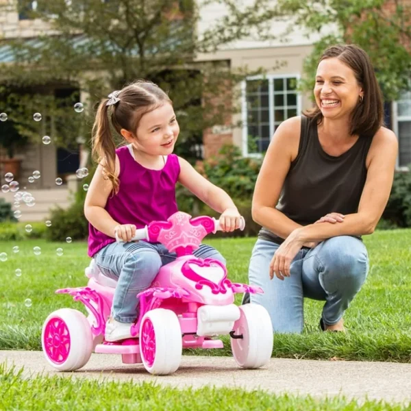 Disney Princess Electric Ride-on Quad, for Children ages 18 months+, by Huffy - Image 2