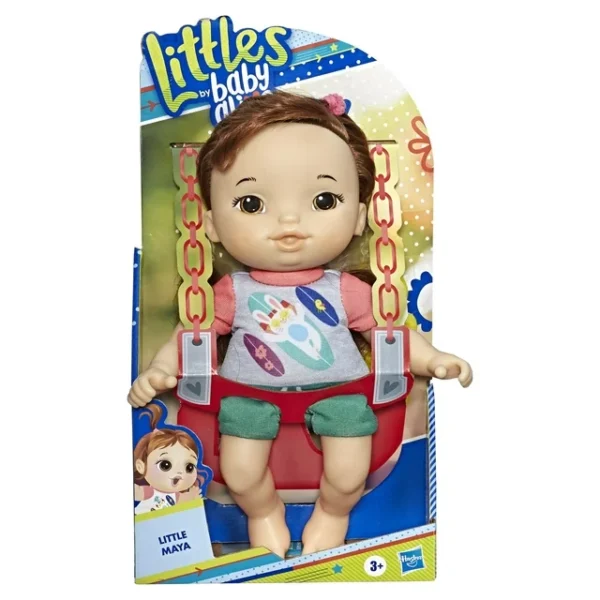 Littles by Baby Alive, Littles Squad, Little Maya, 9" Doll, Includes Comb - Image 2